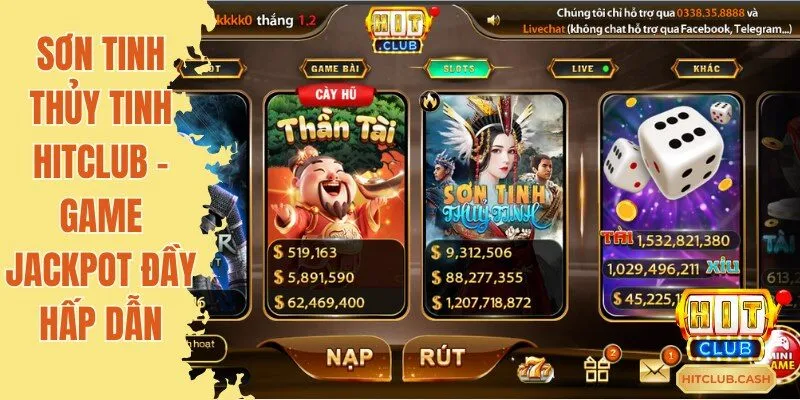 sơn tinh thuỷ tinh hitclub